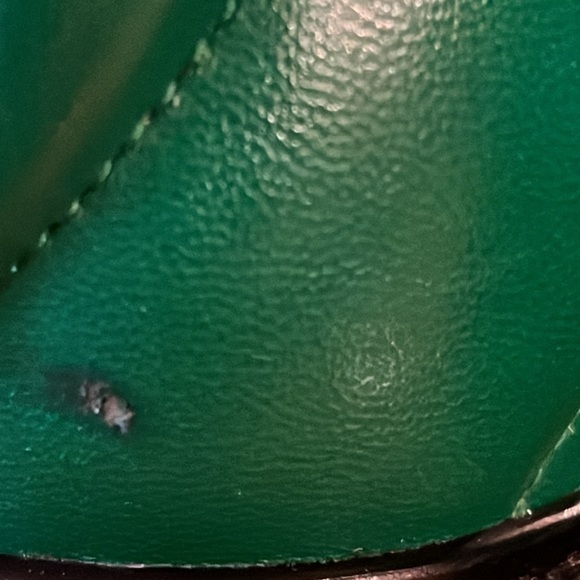 I am Jennifer Le tall puffy Kelly green boots full side zipper. Size 43 - Picture 14 of 14